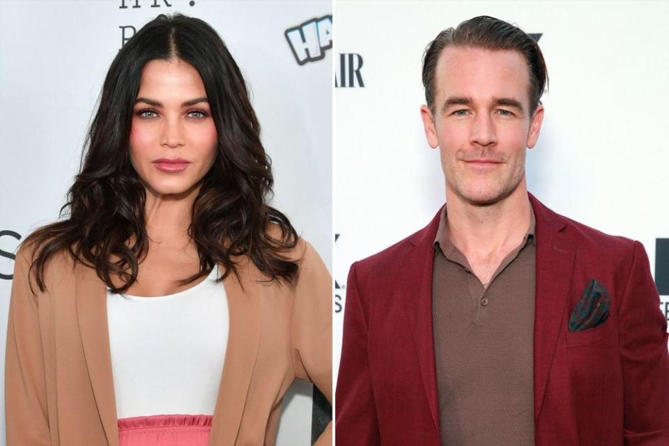 Jenna Dewan and James Van Der Beek | Erik Pendzich/Shutterstock; Rich Fury/Getty