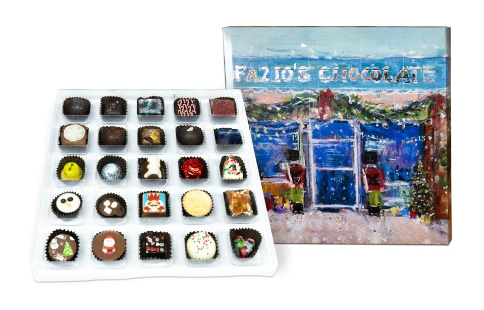 Fazio's in Elm Grove is selling a chocolate Advent calendar for the first time in 2023.