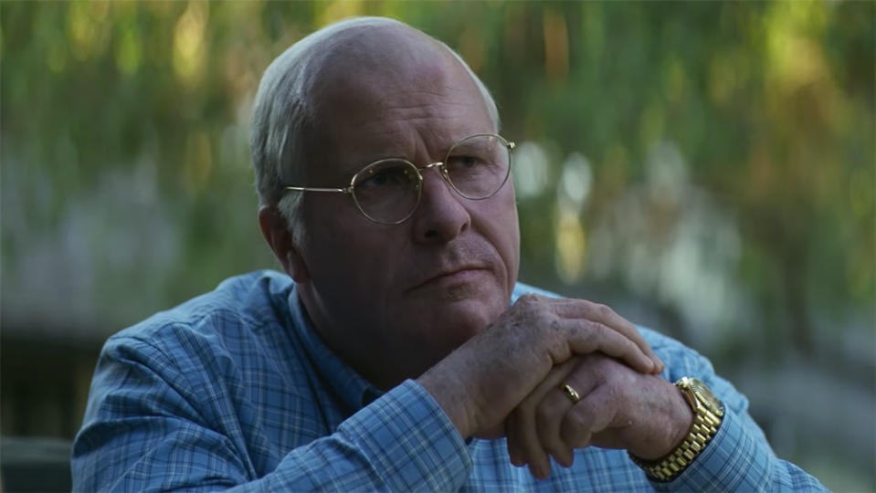 Christian Bale as Dick Cheney (Credit: Annapurna Pictures)