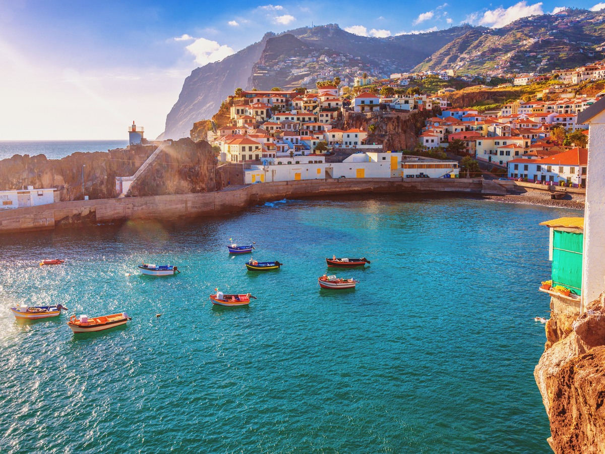 This pretty Portugese island has a clifftop viewpoint and clear waters (iStock)
