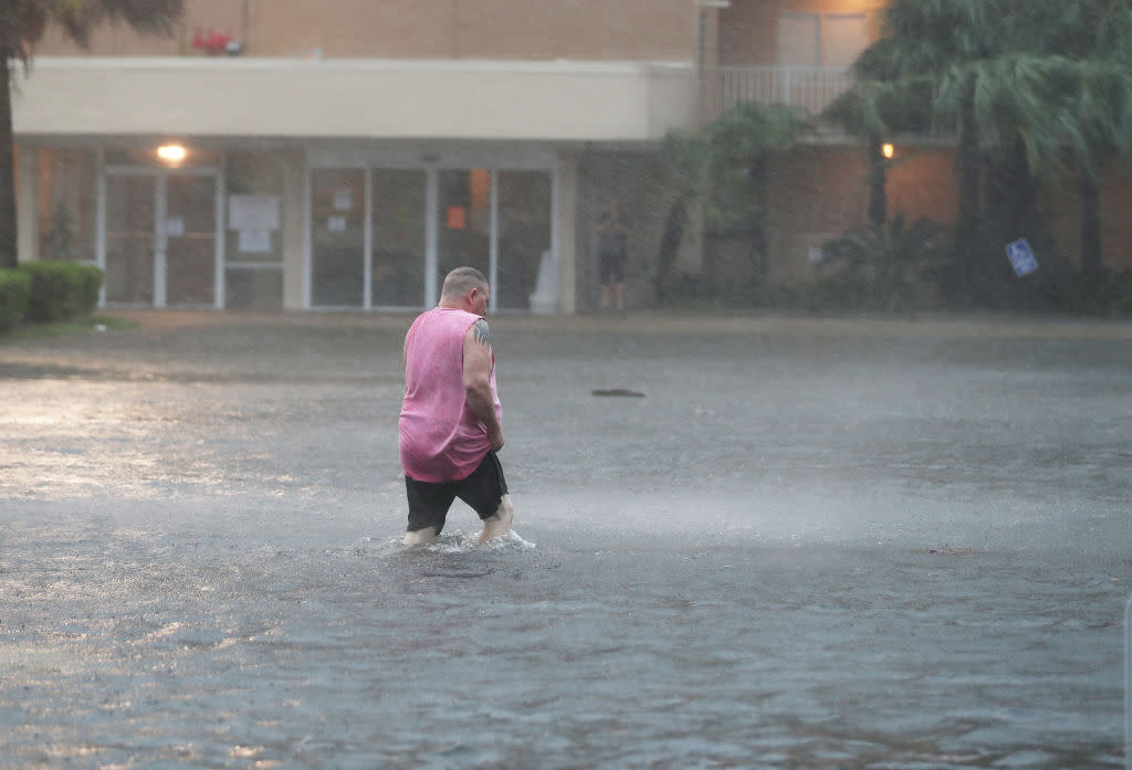 Hurricane Sally Makes Landfall On Gulf Coast