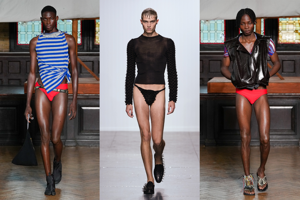 Underwear as Outerwear Fashion Trend Spring/Summer 2024 Julia Fox Miu Miu GCDS Ottolinger