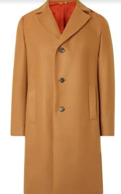 Merino Wool and Cashmere-Blend Coat, £1,095, The Modern Artisan