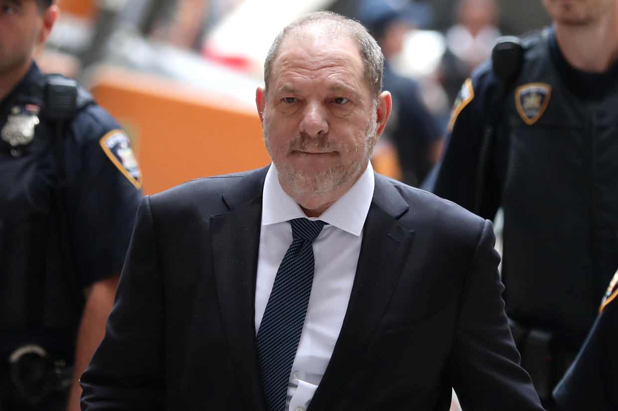 Film producer Harvey Weinstein arrives at New York Supreme Court in Manhattan in New York City, New York, U.S., October 11, 2018. REUTERS/Mike Segar