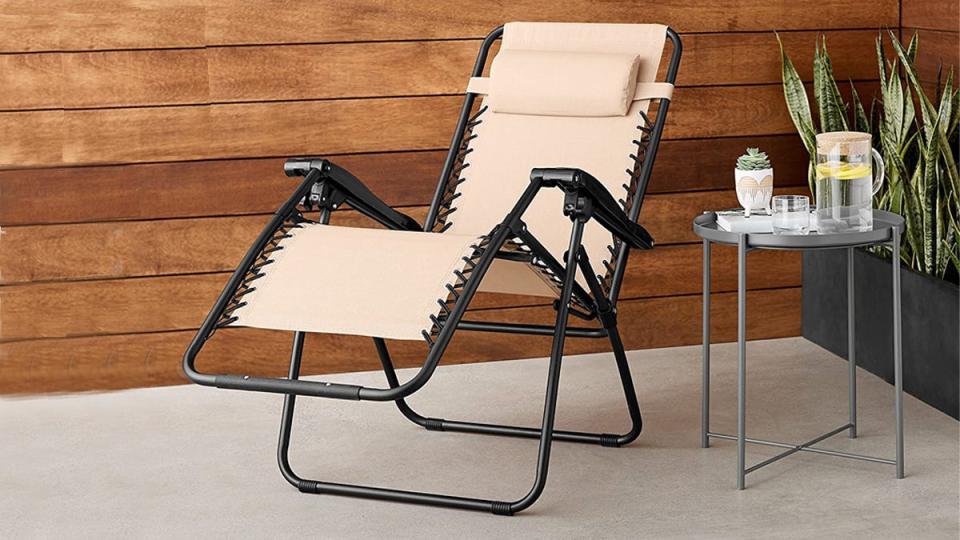Lounge in comfort with patio furniture from Amazon.