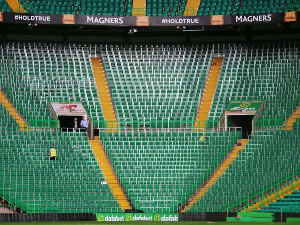 Celtic have a safe standing area (Celtic FC)
