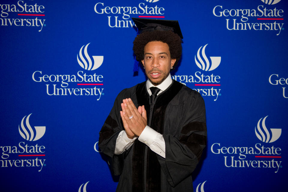 Ludacris graduating from Georgia State University 