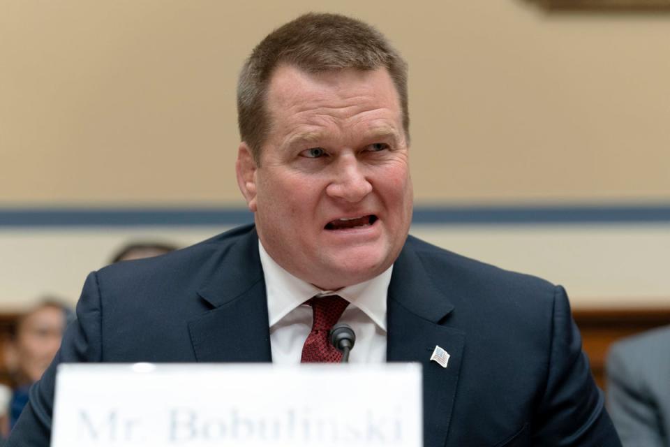 Tony Bobulinski testifies before the House Oversight and Accountability Committee hearing (AP)