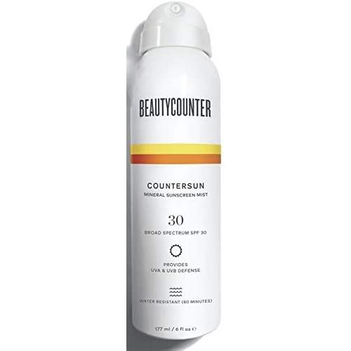 Beautycounter Countersun Mineral Sunscreen Mist SPF 30, best mineral sunscreen