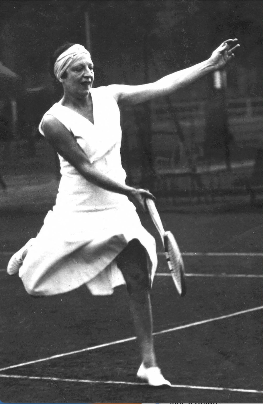 Suzanne Lenglen (photo non datée / AFP)