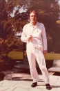 <p>Who knew Hugh Hefner had SS18 nailed? The Playboy founder often opted for white pyjamas finished with his signature slippers. <em>[Photo: Instagram]</em> </p>