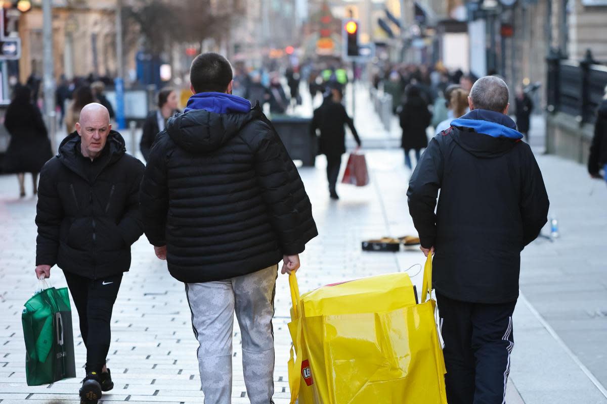 Scotland's retail landscape received a boost thanks to Easter and school holidays <i>(Image: Colin Mearns)</i>