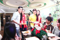 Xian Lim, Kim Chiu, Enchong Dee and Maja Salvador