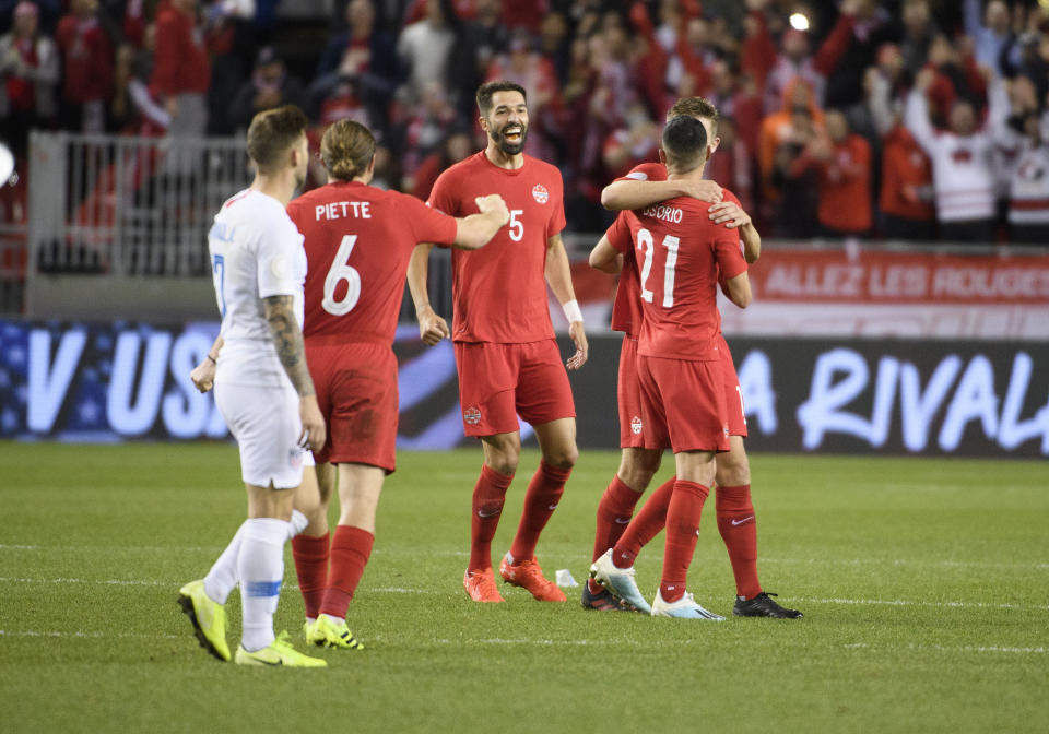 Canada's win was its first over the United States since 1985. (Nick Turchiaro/USA Today)