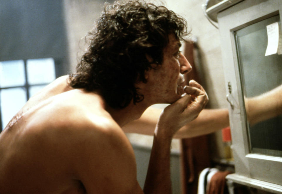 Jeff Goldblum looking in the mirror.