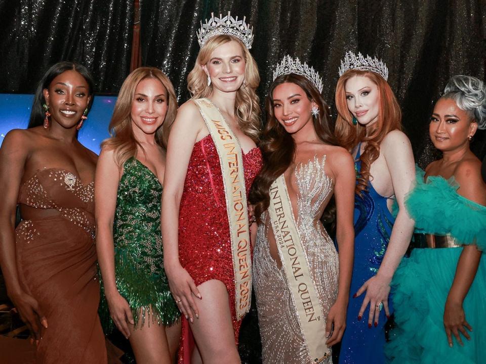 Miss International Queen pageant contesants