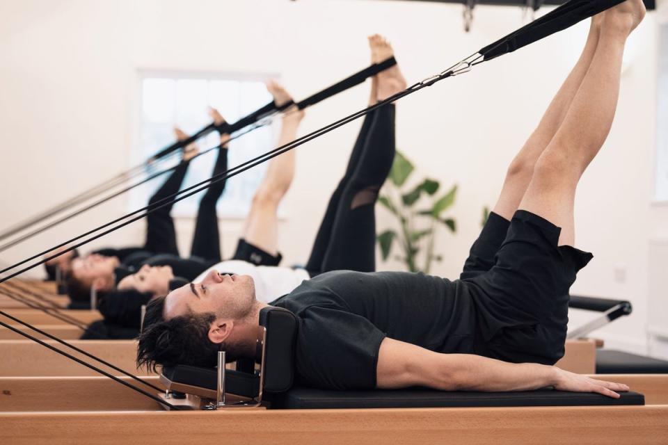 Pilates is particularly popular in the lead up to marathon and triathlon season (Getty Images)