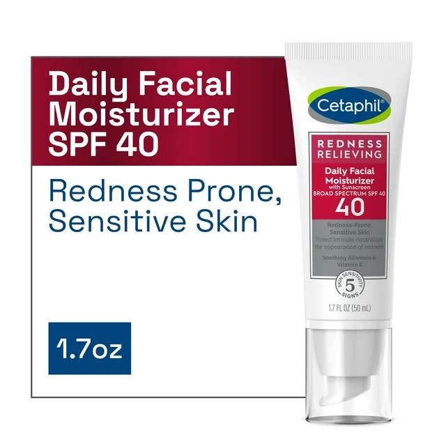 Cetaphil Redness Relieving Daily Facial Moisturizer with SPF 40