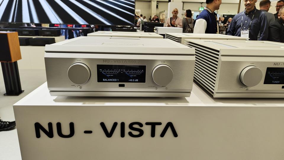 Musical Fidelity Nu-Vista 600.2 amplifier on display