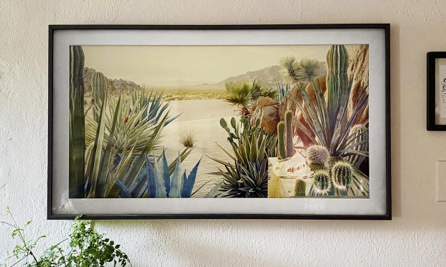 What we bought: How Samsung's Frame TV became my favorite piece of living  room art