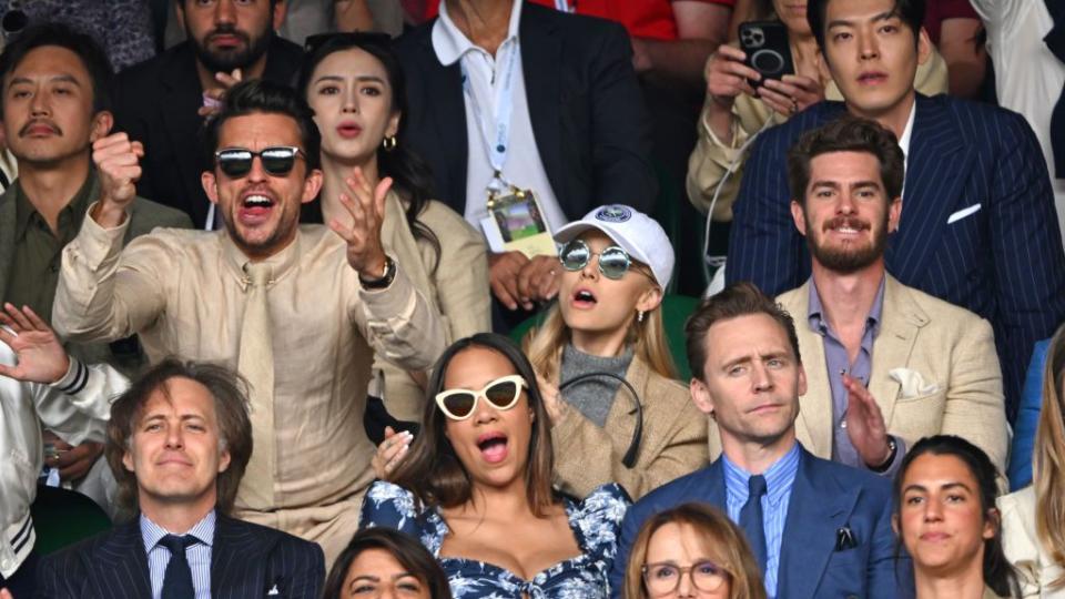 celebrity sightings at wimbledon 2023 day 14