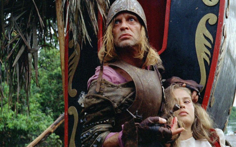 Klaus Kinski in Aguirre, the Wrath of God (1972)