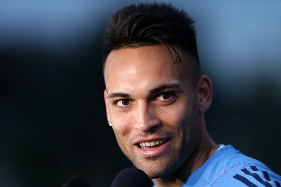 Photo – Inter Milan Captain Lautaro Martinez Thrilled Ahead Of Argentina Copa America Final: “Another Final”