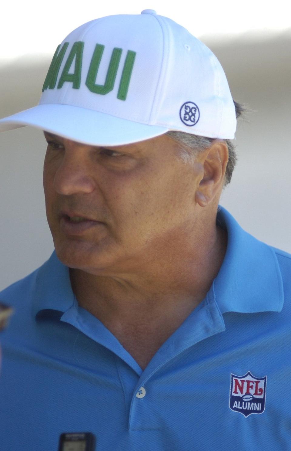 Former Cleveland Browns linebacker Frank Stams during the Wendy's Golf Classic at the Ashland Golf Club Friday June 24, 2022.