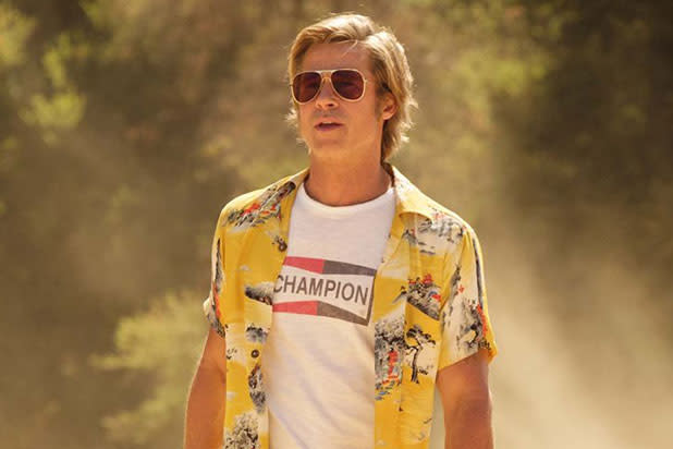 Once Upon a Time in Hollywood Brad Pitt