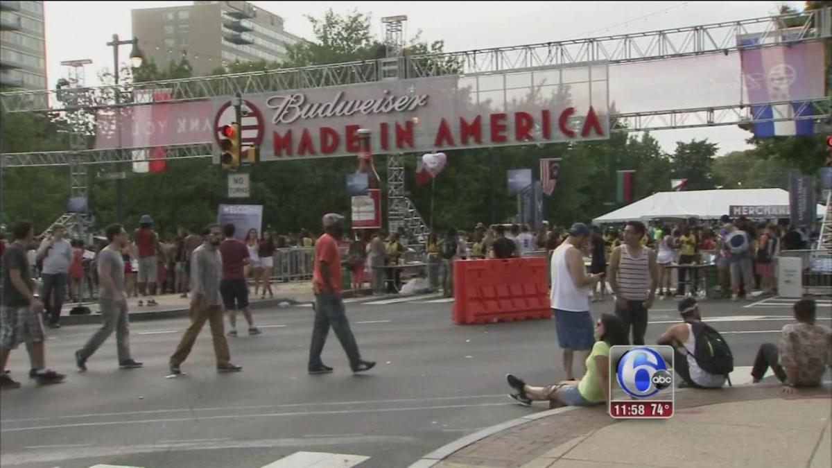 'Made In America' concert kicks off in Philly