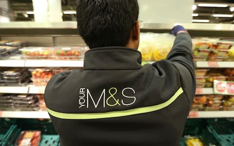 M&S food division is expected to report flat sales