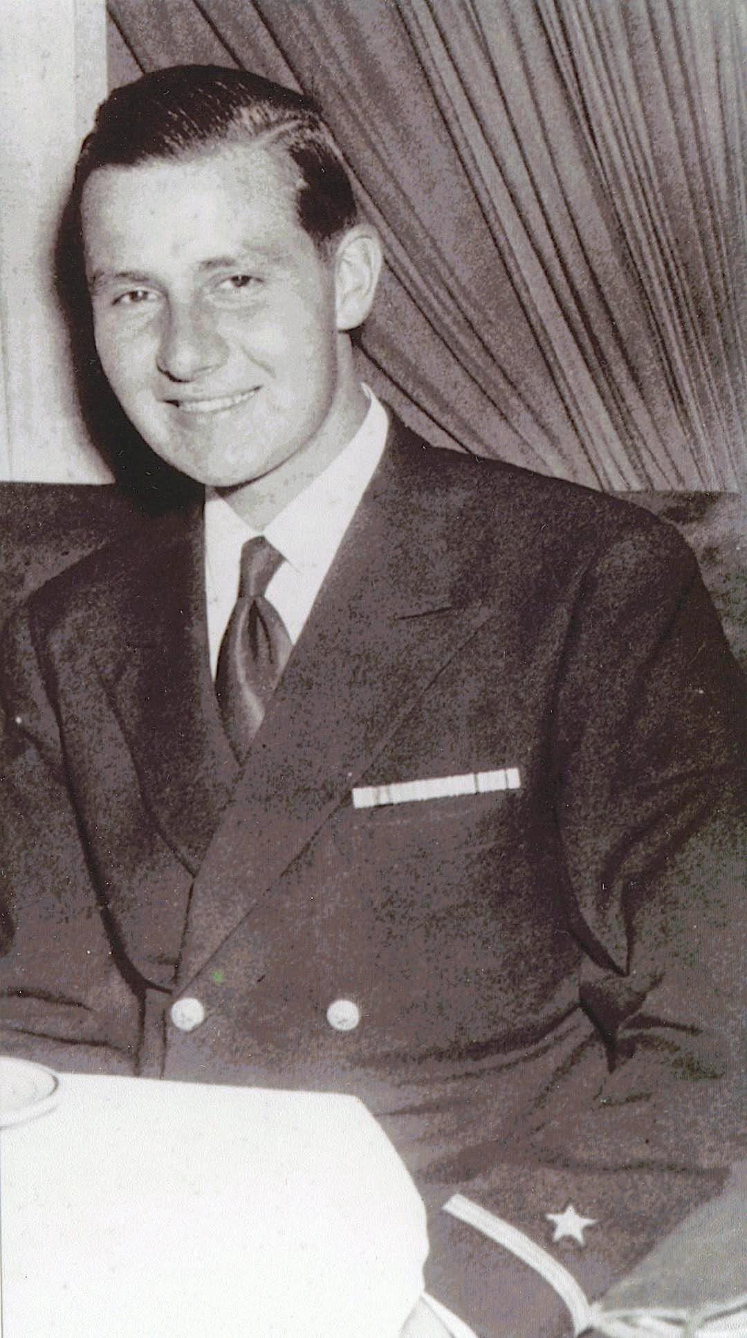 Then-Ensign J. William Middendorf, around 1946.