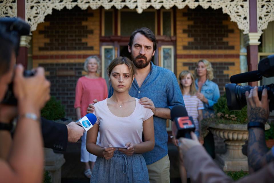 Parents: Joanna and Alistair are thrown into the media spotlight (Synchronicity Films Ltd/Lachlan Moore)