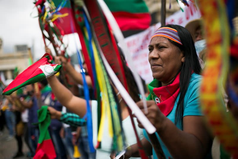 Protest against President Ivan Duque's policies