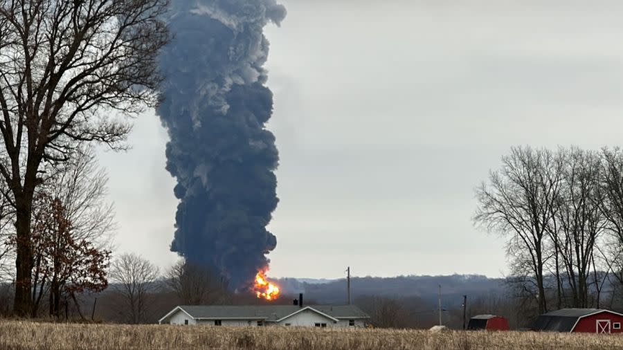 A “controlled release” to vent the chemicals from the still-burning train cars in East Palestine has some wondering what happens when those chemicals are inhaled.