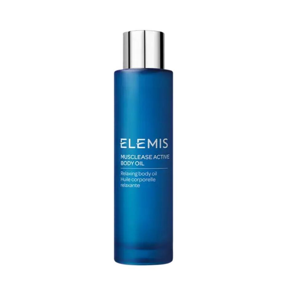 <p><a href="https://go.redirectingat.com?id=74968X1596630&url=https%3A%2F%2Fus.elemis.com%2Fmusclease-active-body-oil-100ml.html%3Fbottle_size%3D13%26gad_source%3D1%26gclid%3DCj0KCQiA2KitBhCIARIsAPPMEhJPyx4-KLw1PT6lt6BHs4ORvNat3lENXN4IKHVbnG0Rbg8c8yowhhAaAqGMEALw_wcB%26gclsrc%3Daw.ds&sref=https%3A%2F%2Fwww.elle.com%2Fbeauty%2Fhealth-fitness%2Fa46342348%2Fbest-spas-in-the-world-2024%2F" rel="nofollow noopener" target="_blank" data-ylk="slk:Shop Now;elm:context_link;itc:0;sec:content-canvas" class="link ">Shop Now</a></p><p>Musclease Active Body Oil</p><p>elemis.com</p><p>$66.00</p><span class="copyright">Elemis</span>