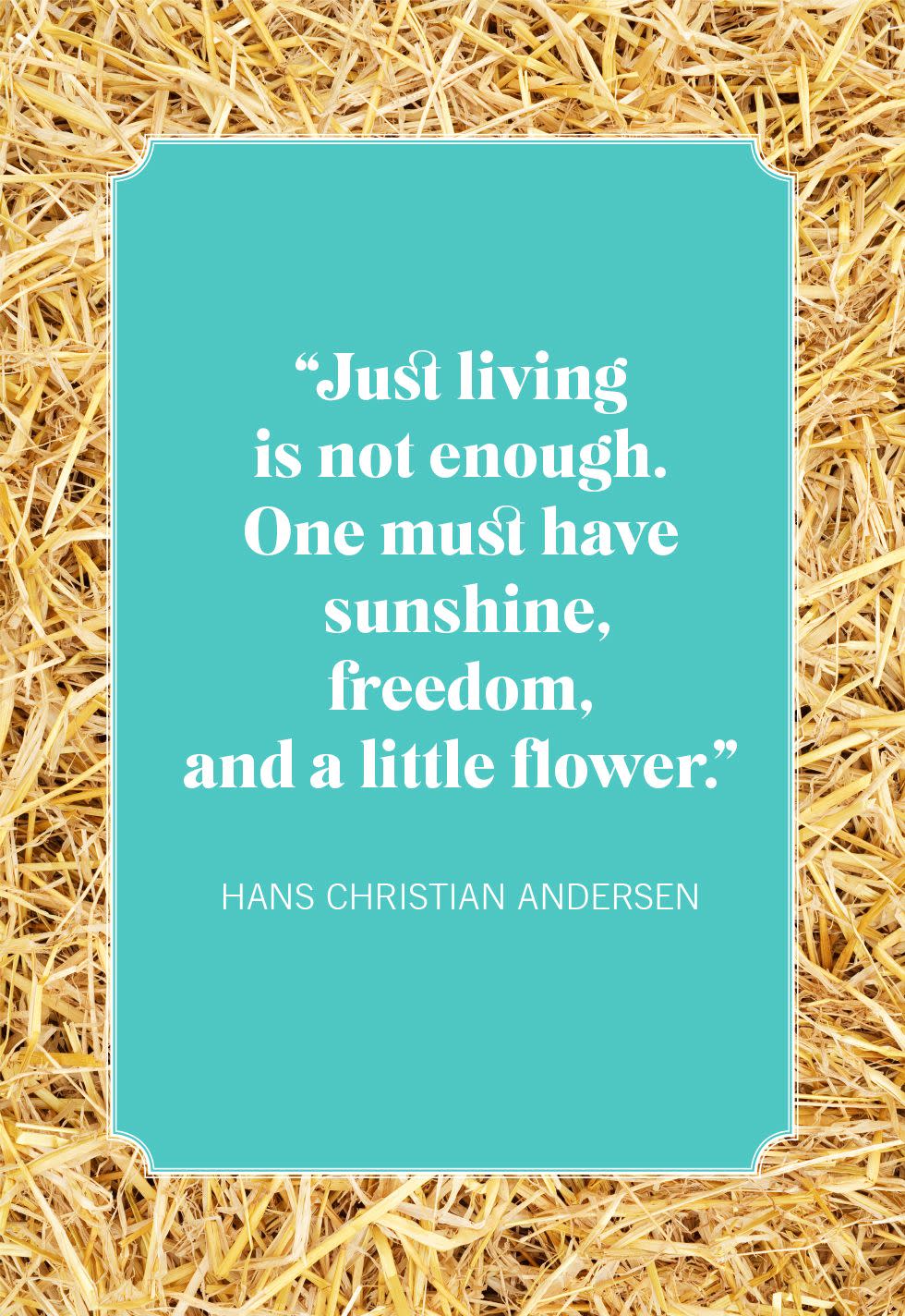 nature quotes hans christian andersen