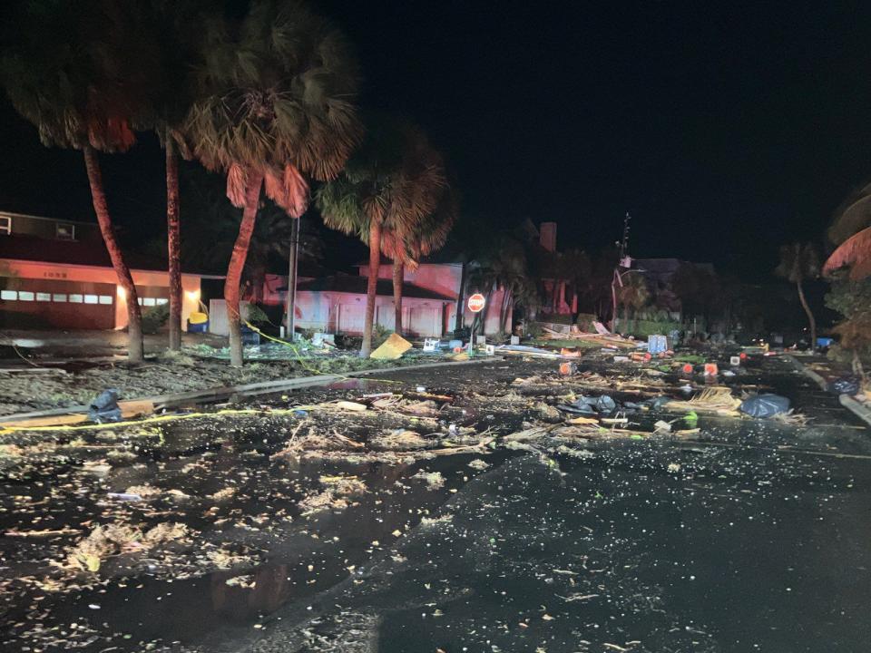 Damage out of Clearwater