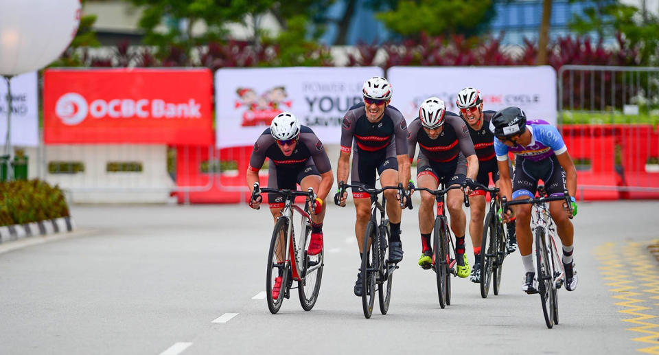 (Photo: OCBC Cycle Speedway Corporate Championship/ Facebook)