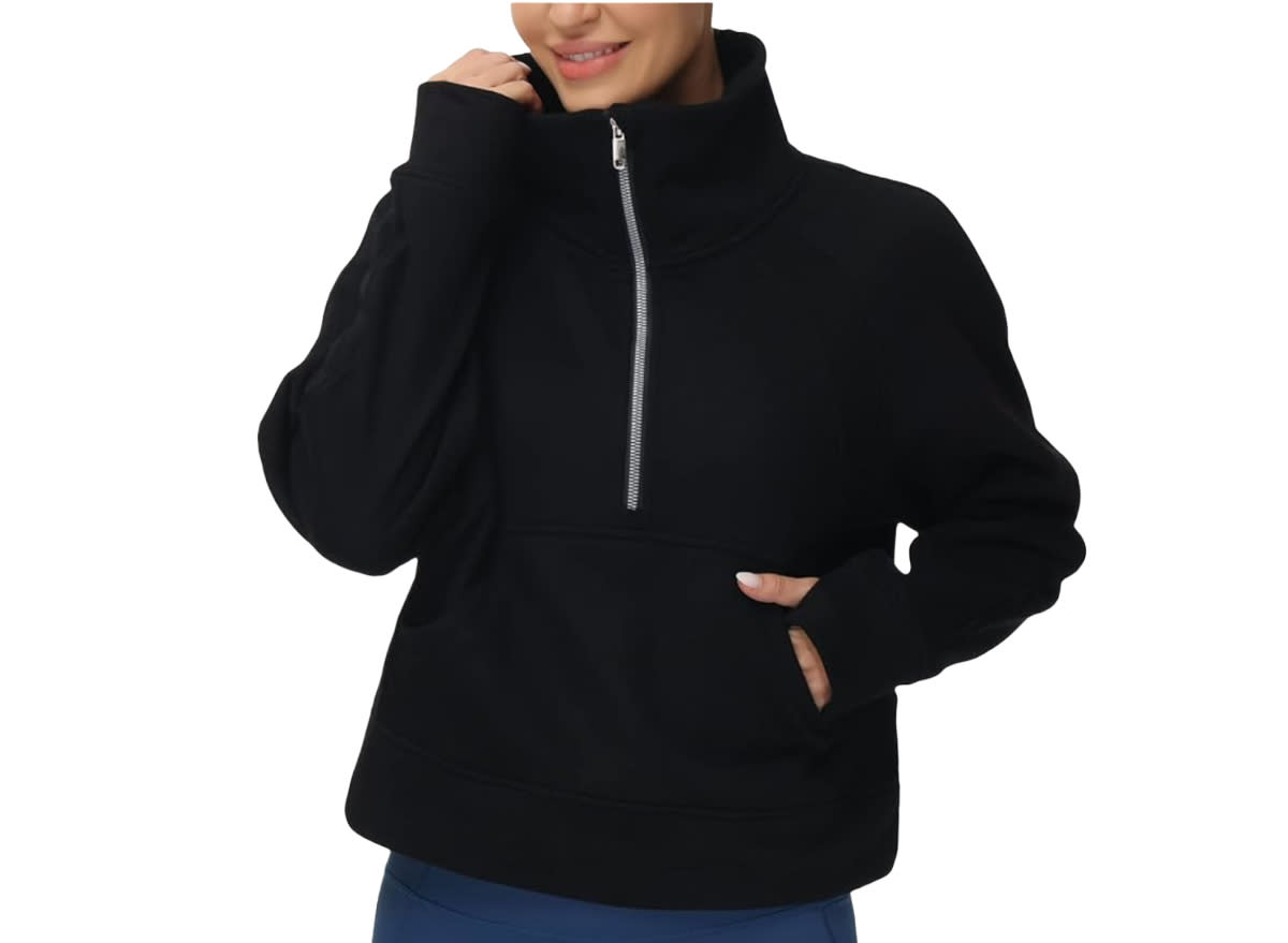 fleece zip-up