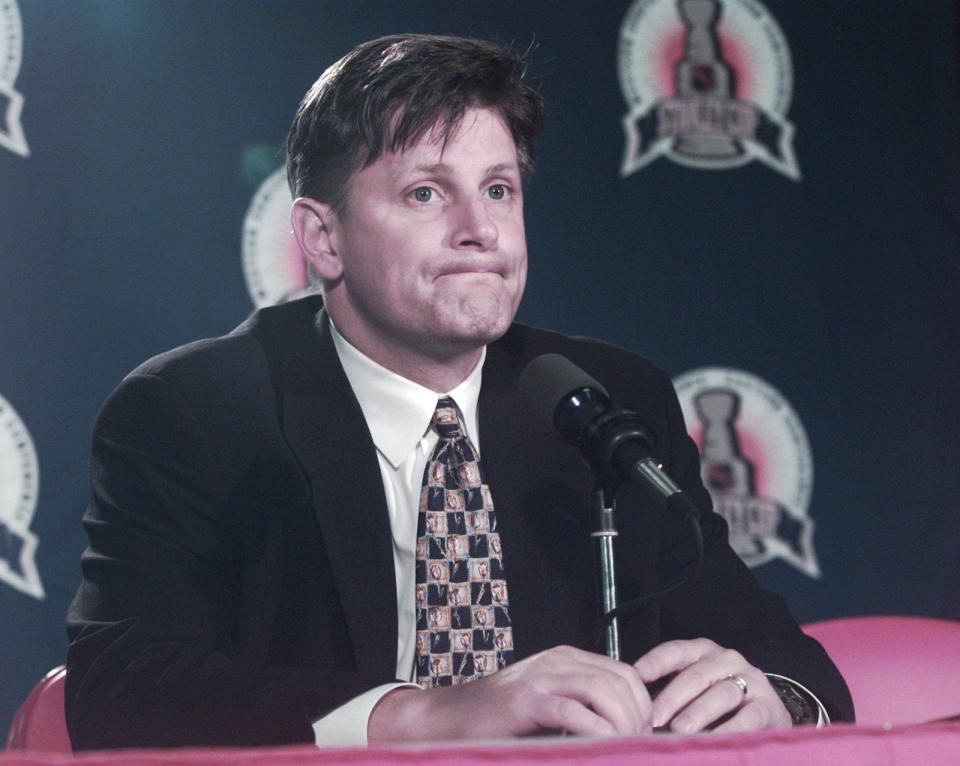 Marc Crawford was more subdued at the postgame news conference after a 6-0 loss to the Wings in Game 4.