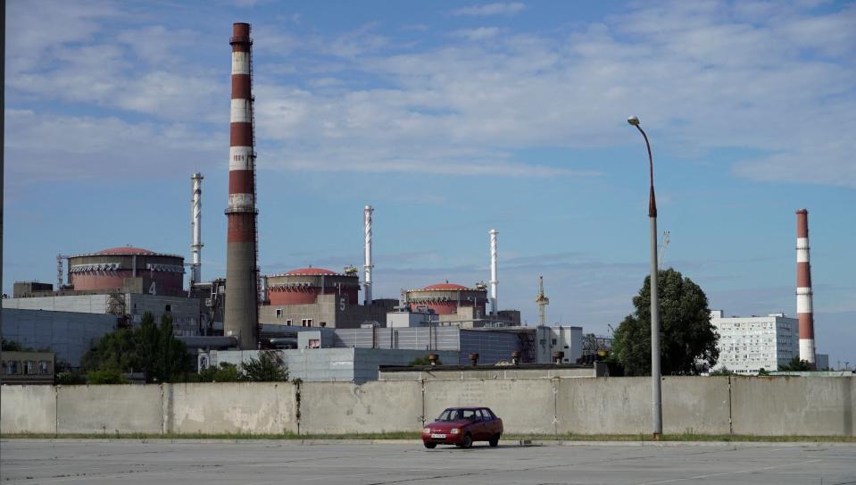 The Zaporizhzhia Nuclear Power Plant (AFP via Getty Images)