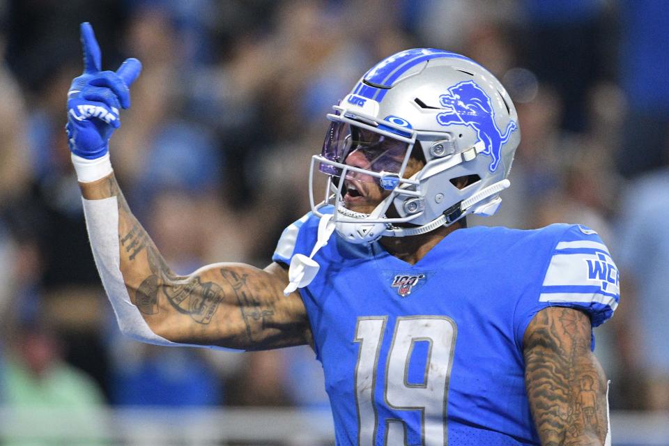 Detroit Lions wide receiver Kenny Golladay