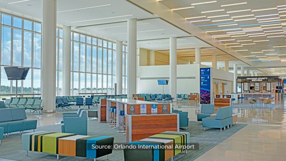 Terminal C is expected to serve an additional 10 to 12 million travelers a year.