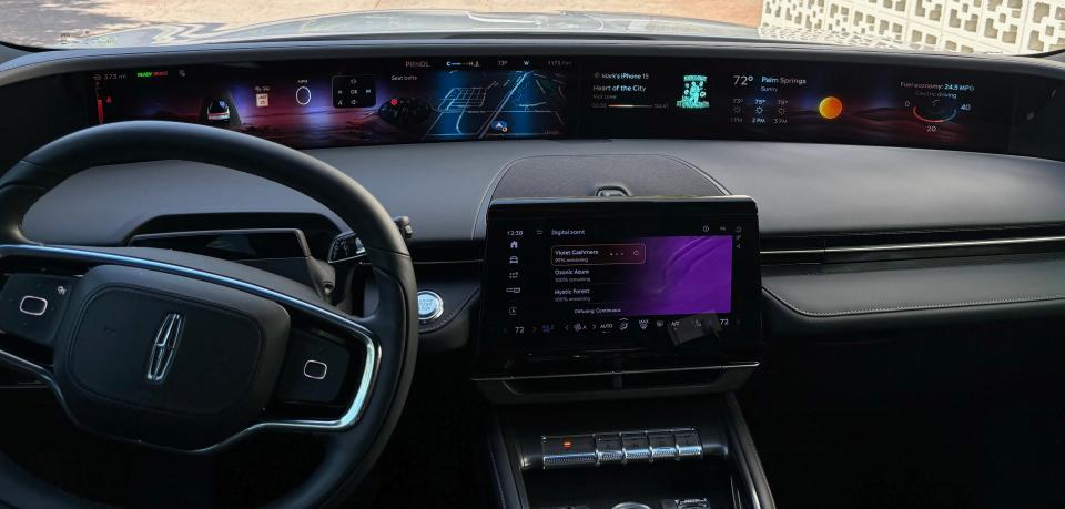 The 2024 Lincoln Nautilus SUV has a 48-inch display.