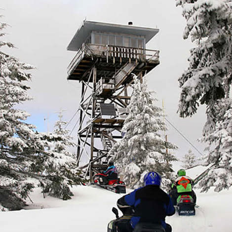 Clear Lake Butte fire lookout, Mt. Hood National Forest, OR