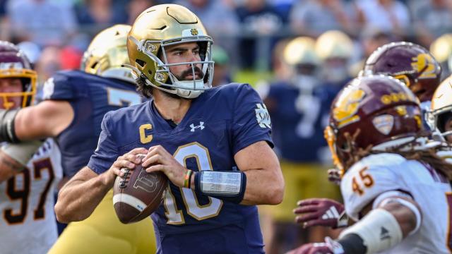 Notre Dame football fans are so mad the game is on Peacock