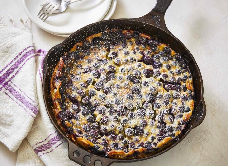 Blueberry Clafoutis