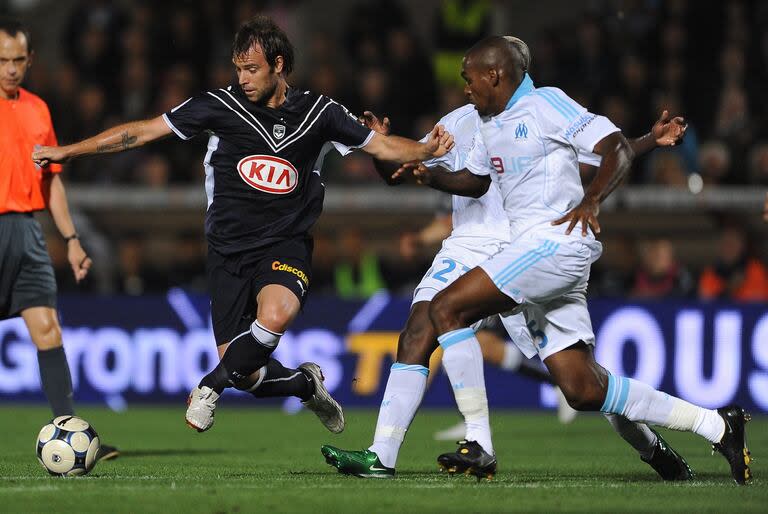 Fernando Cavenaghi arribó a Girondins de Bordeaux en 2007 y dejó el club francés para regresar a River en 2011, cuando los millonarios desanduvieron su ciclo más oscuro en la primera Nacional B