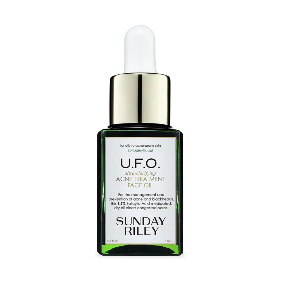 14) U.F.O Acne Treatment Face Oil